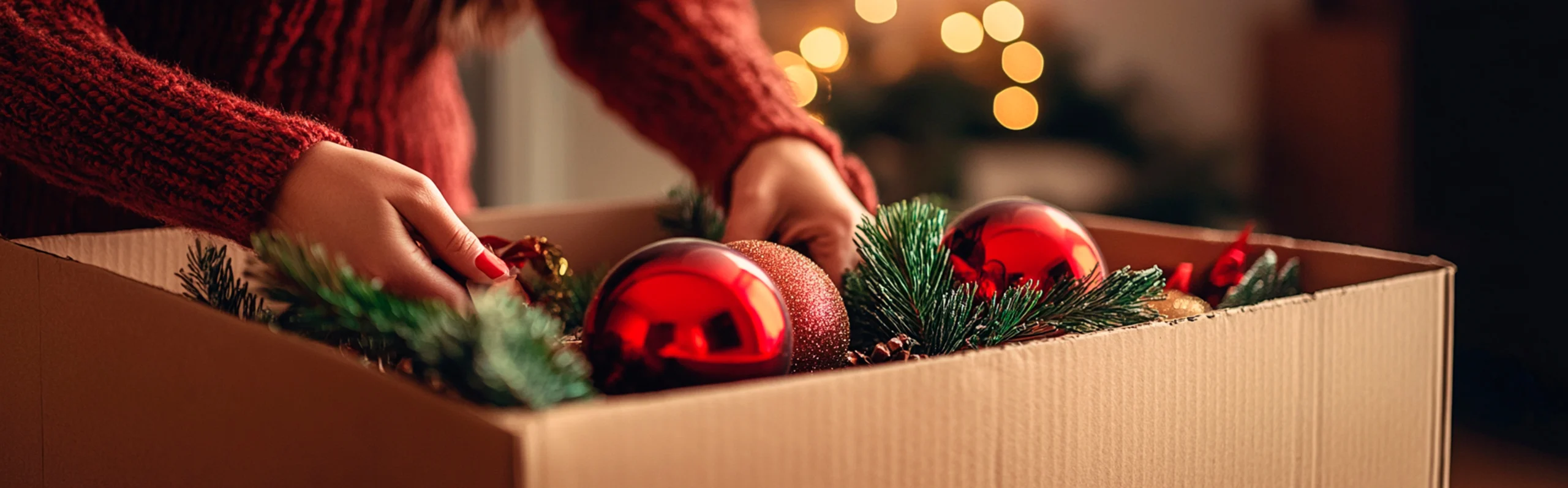 stockage deco noel